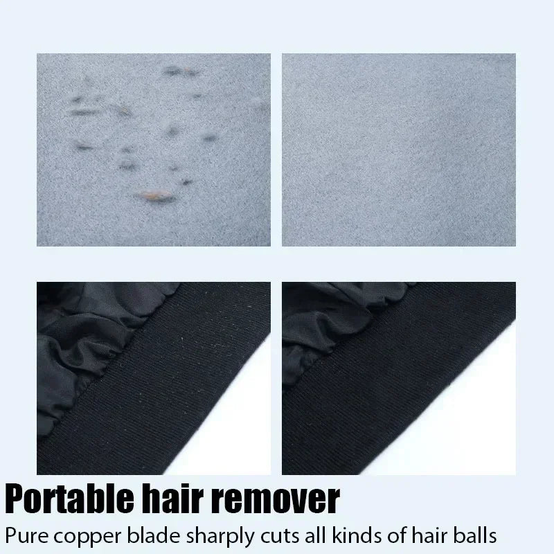 Reusable Pet Hair Remover – Wooden Handle Lint & Fur Scraper
