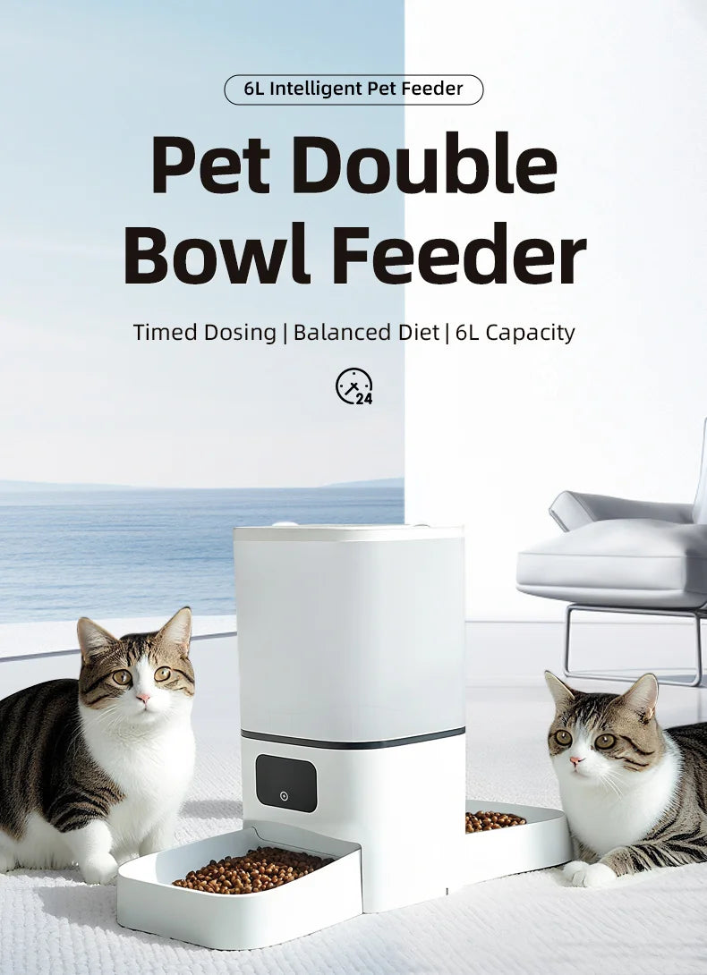 Dual Bowl Smart Feeder (2 platos)